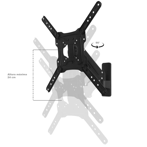 SOPORTE UNIVERSAL INTERACTIVO PARA PANTALLAS DE 23"-55" CON PISTÓN DE MOVIMIENTO COMPLETO