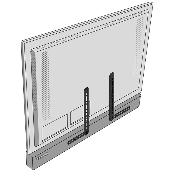 SOPORTE UNIVERSAL PARA SOUNDBAR  32”-65” DSSB